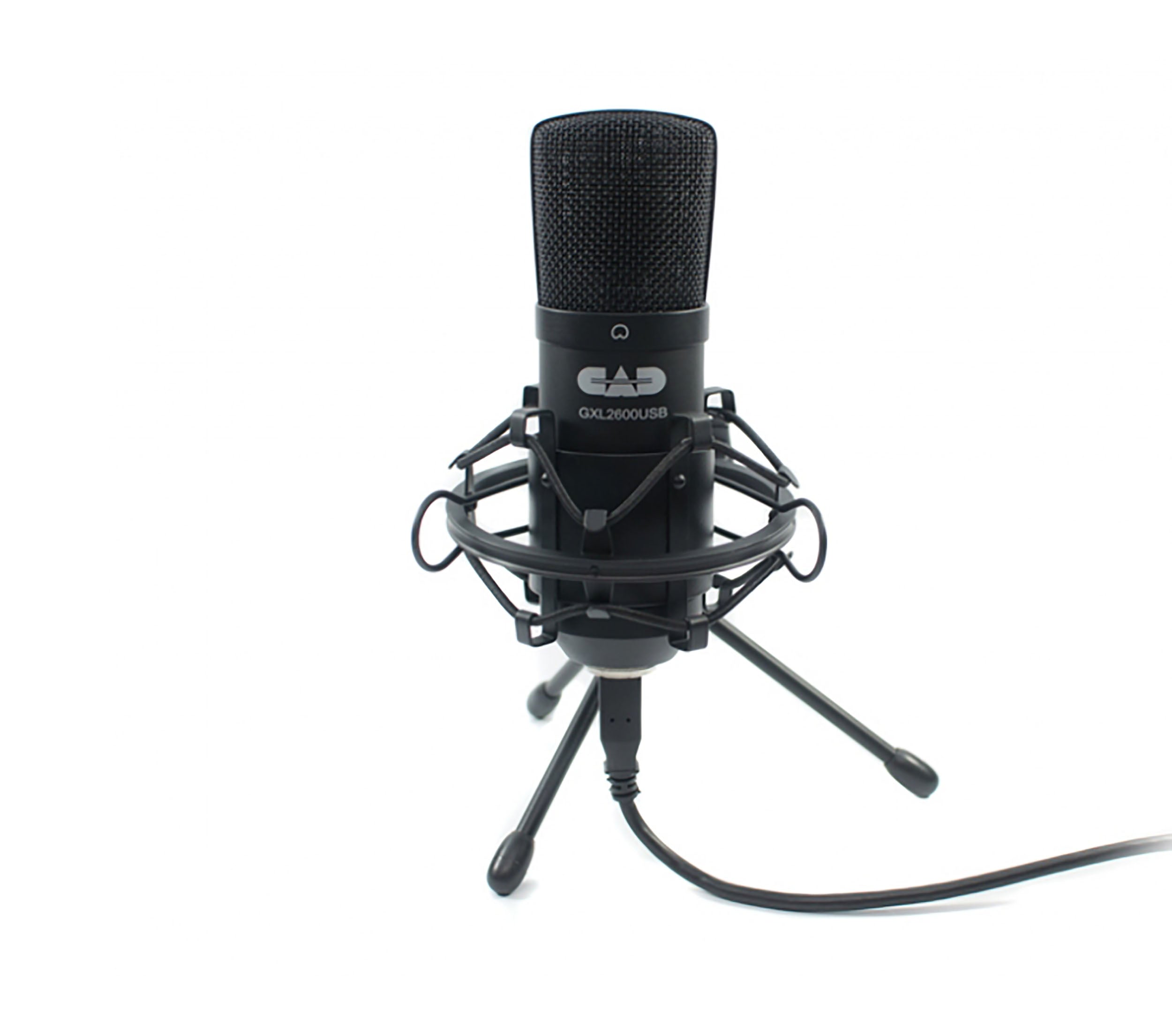 CAD Audio GXL2600USB Large Diaphragm Cardioid Condenser Microphone with Tripod Stand and USB Cable - 10-ft by CAD Audio