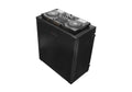 Odyssey FZF33362TBL 33″ Wide x 36″ Tall Black Two Tier DJ Fold Out Stand by Odyssey