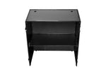 Odyssey FZF33362TBL 33″ Wide x 36″ Tall Black Two Tier DJ Fold Out Stand by Odyssey