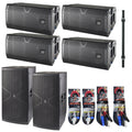 DAS Vantec 20A Powered Line Array Speakers with Vantec 218A Subwoofers Package by DAS Audio