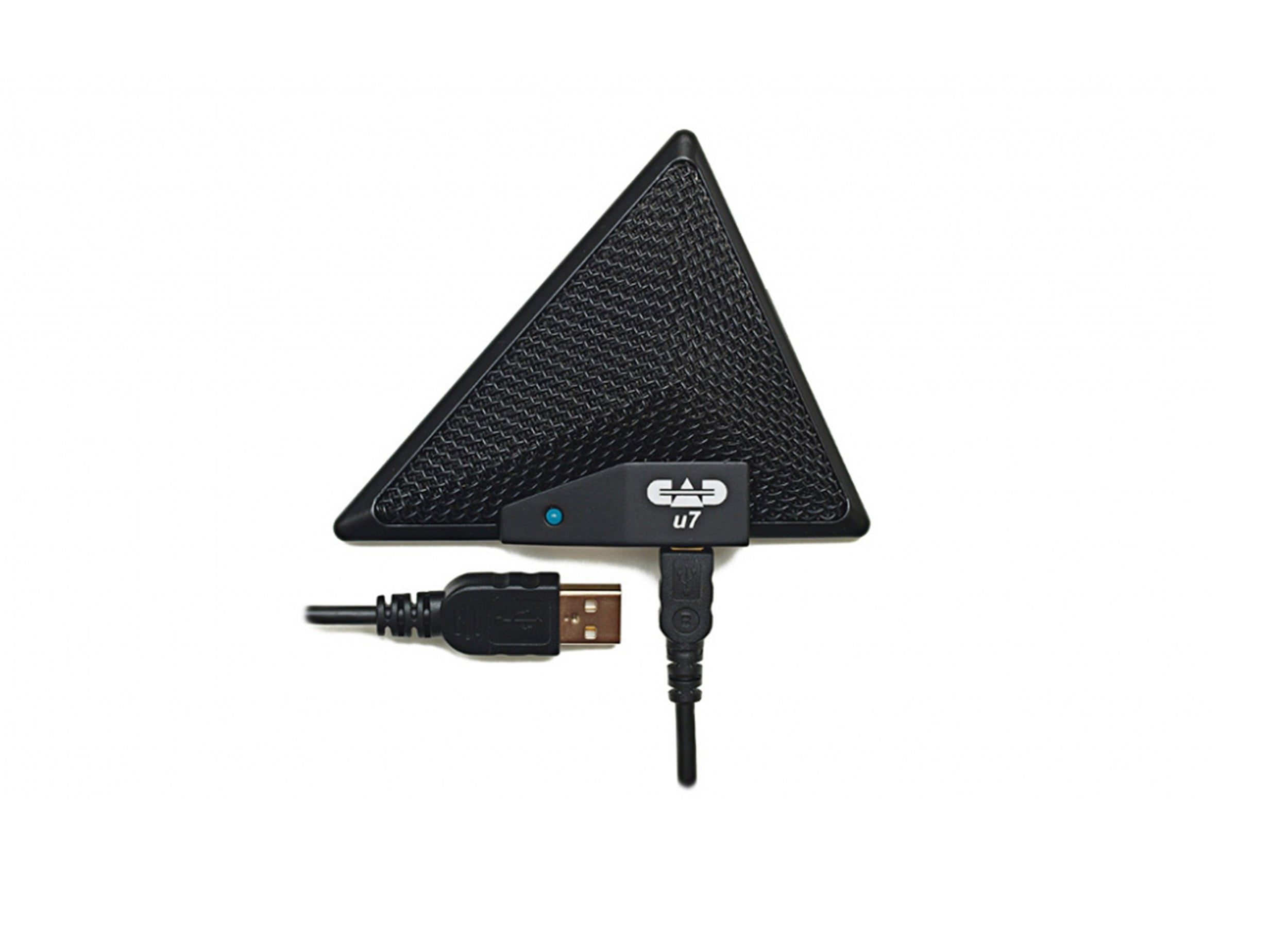 CAD Audio CAD-U7 Omnidirectional USB Boundary Microphone – Black by CAD Audio