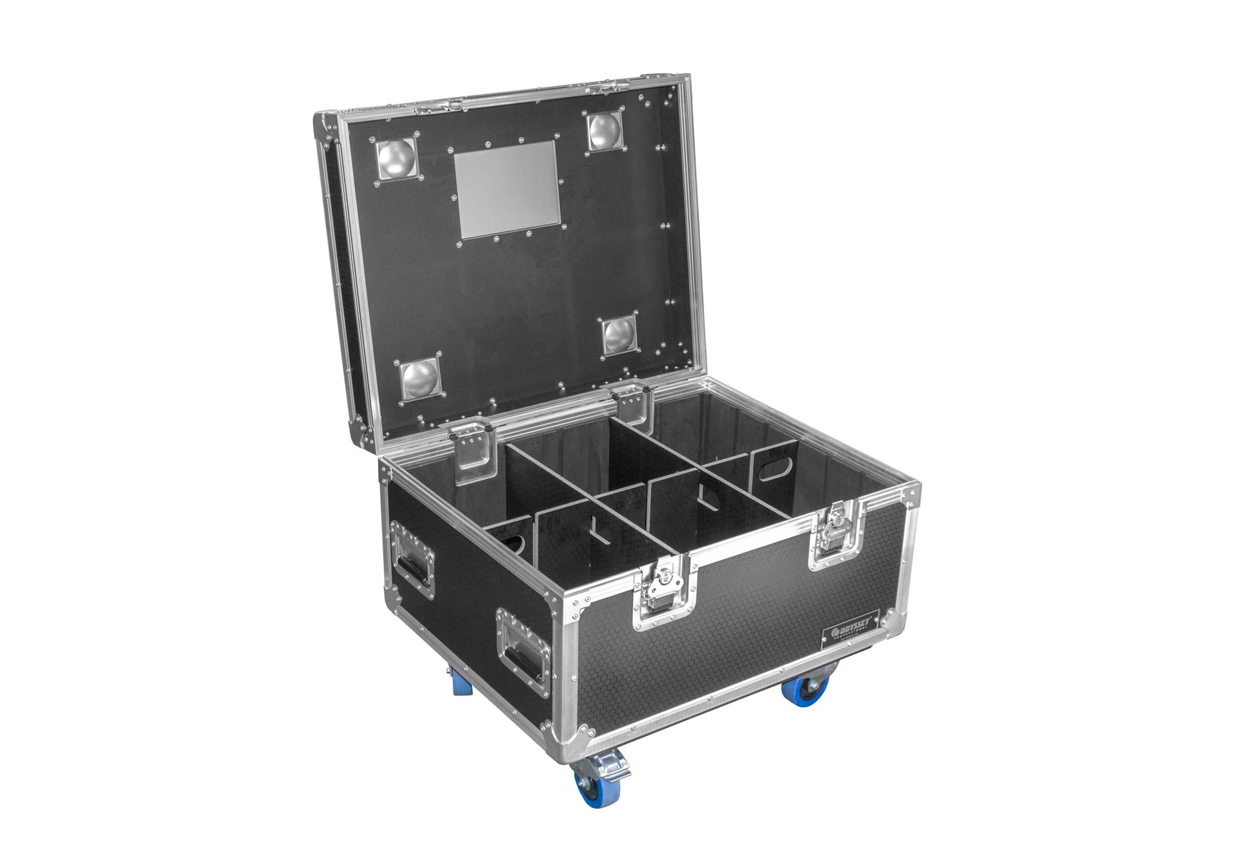 Odyssey OPT302422WP Professional Black Hex Board Utility Tour Trunk Case with Caster Wheels by Odyssey