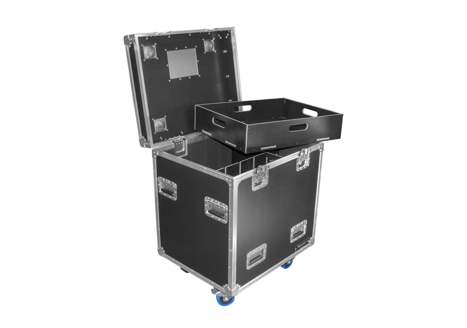 Odyssey OPT302436WPT1 Professional Black Hex Board Utility Tour Trunk Case with Caster Wheels by Odyssey