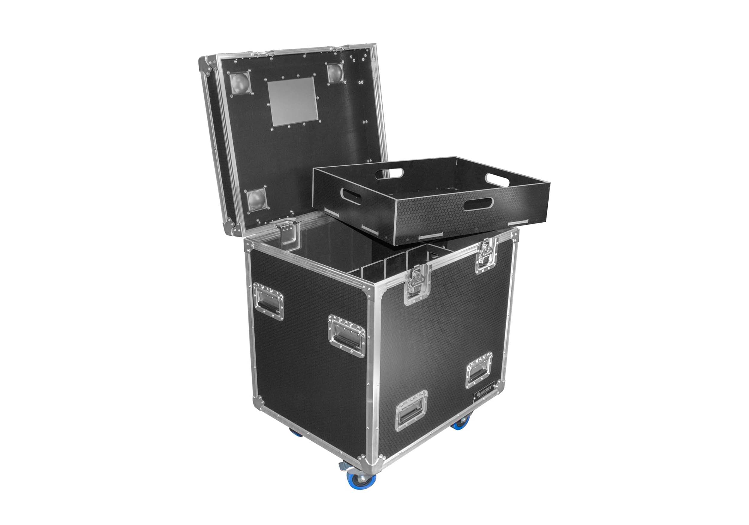 Odyssey OPT302436WPT1 Professional Black Hex Board Utility Tour Trunk Case with Caster Wheels by Odyssey