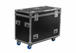 Odyssey OPT452230WPT2 Professional Black Hex Board Utility Tour Trunk Case with Caster Wheels by Odyssey