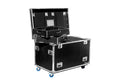 Odyssey OPT483036WPT2 Professional Black Hex Board Utility Tour Trunk Case with Caster Wheels by Odyssey