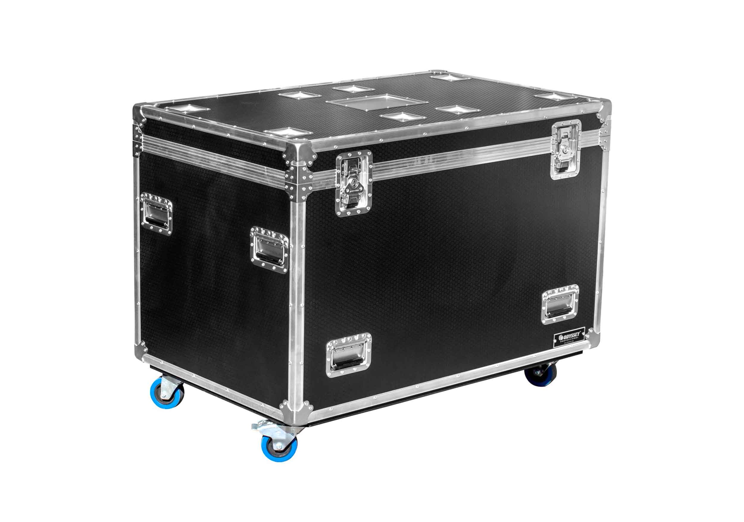 Odyssey OPT483036WPT2 Professional Black Hex Board Utility Tour Trunk Case with Caster Wheels by Odyssey