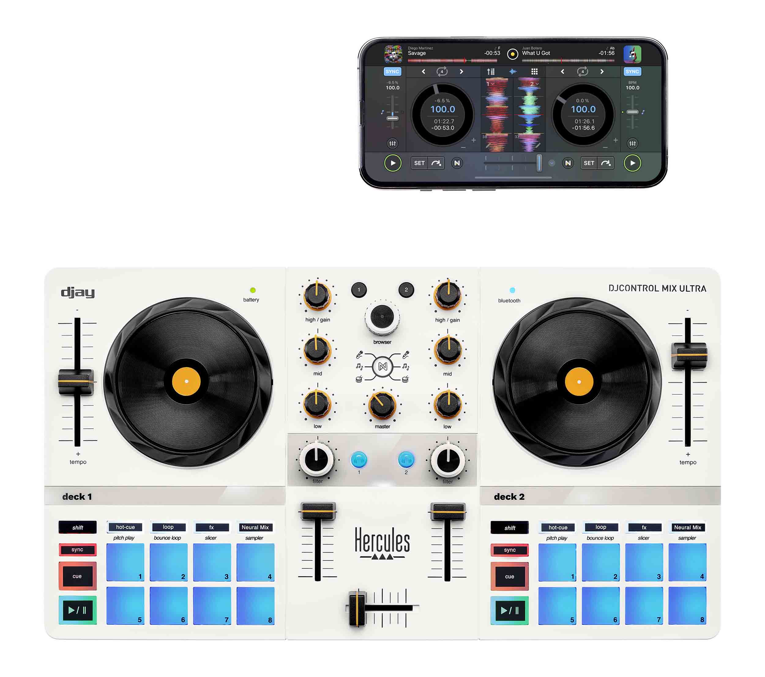 B-Stock: Hercules DJ Control Mix Ultra DJ Controller with Protective Cover
