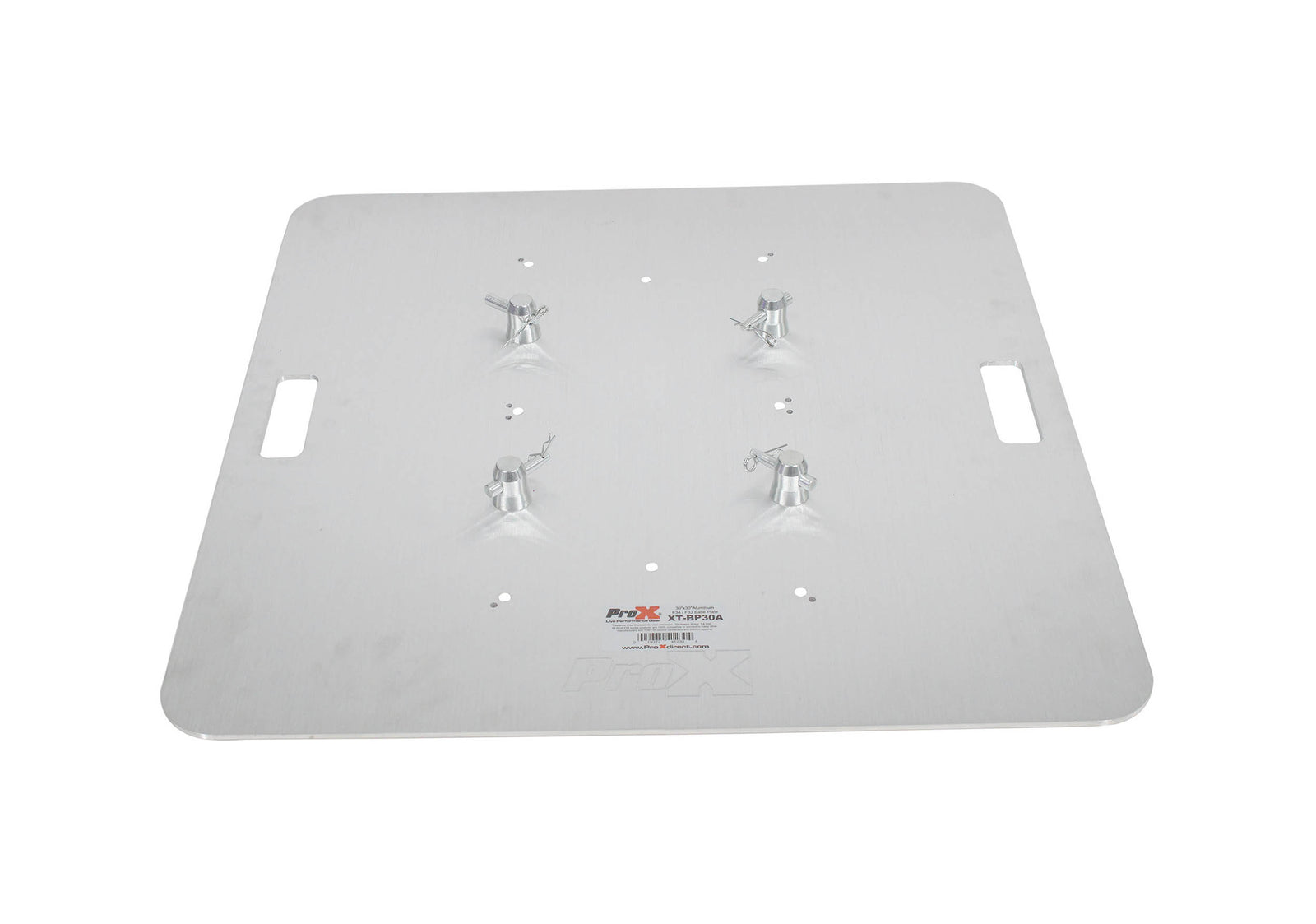 ProX XT-BP30AMK2 6mm Aluminum Truss Base Plate for F34, F32 and F31 Trussing with Conical Connectors - 30" X 30" by ProX Cases