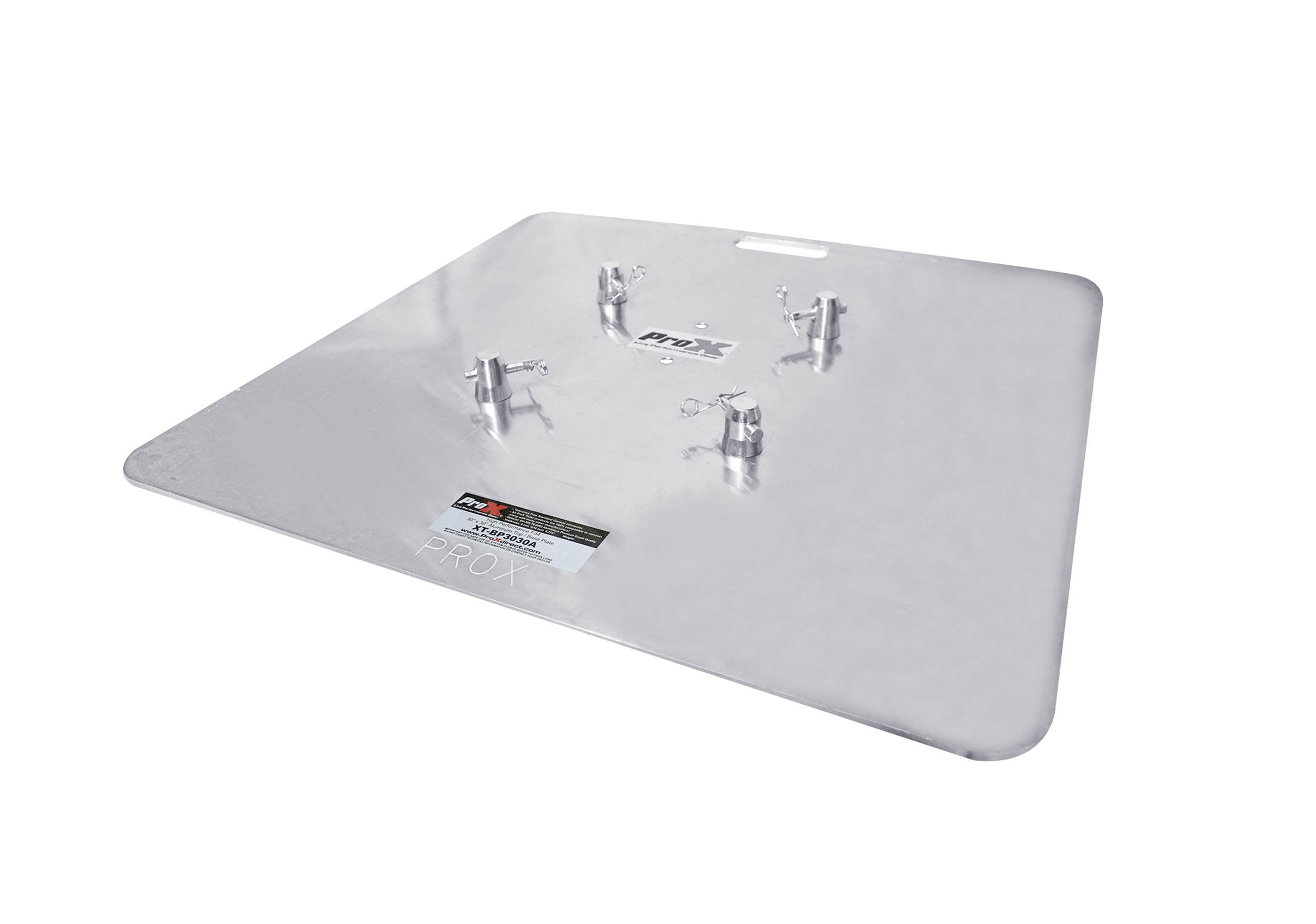 ProX XT-BP3030A 8mm Aluminum Truss Base Plate for F34, F32 and F31 Conical Square Truss with Connectors - 30" X 30" by ProX Cases