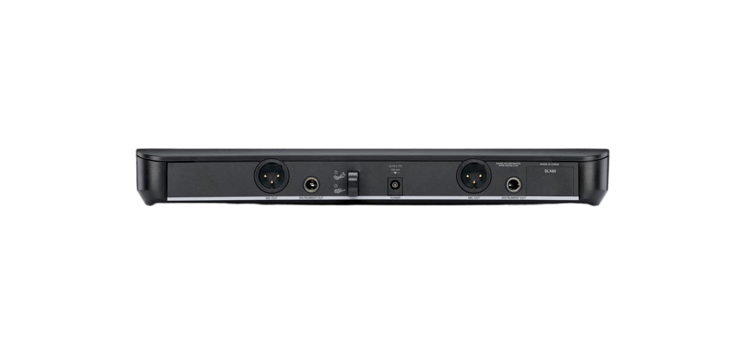 B-Stock: Shure BLX288/PG58-H10 Dual Handheld Wireless Microphones System with two PG58 Transmitters - H10 (542-572 MHz) by Shure