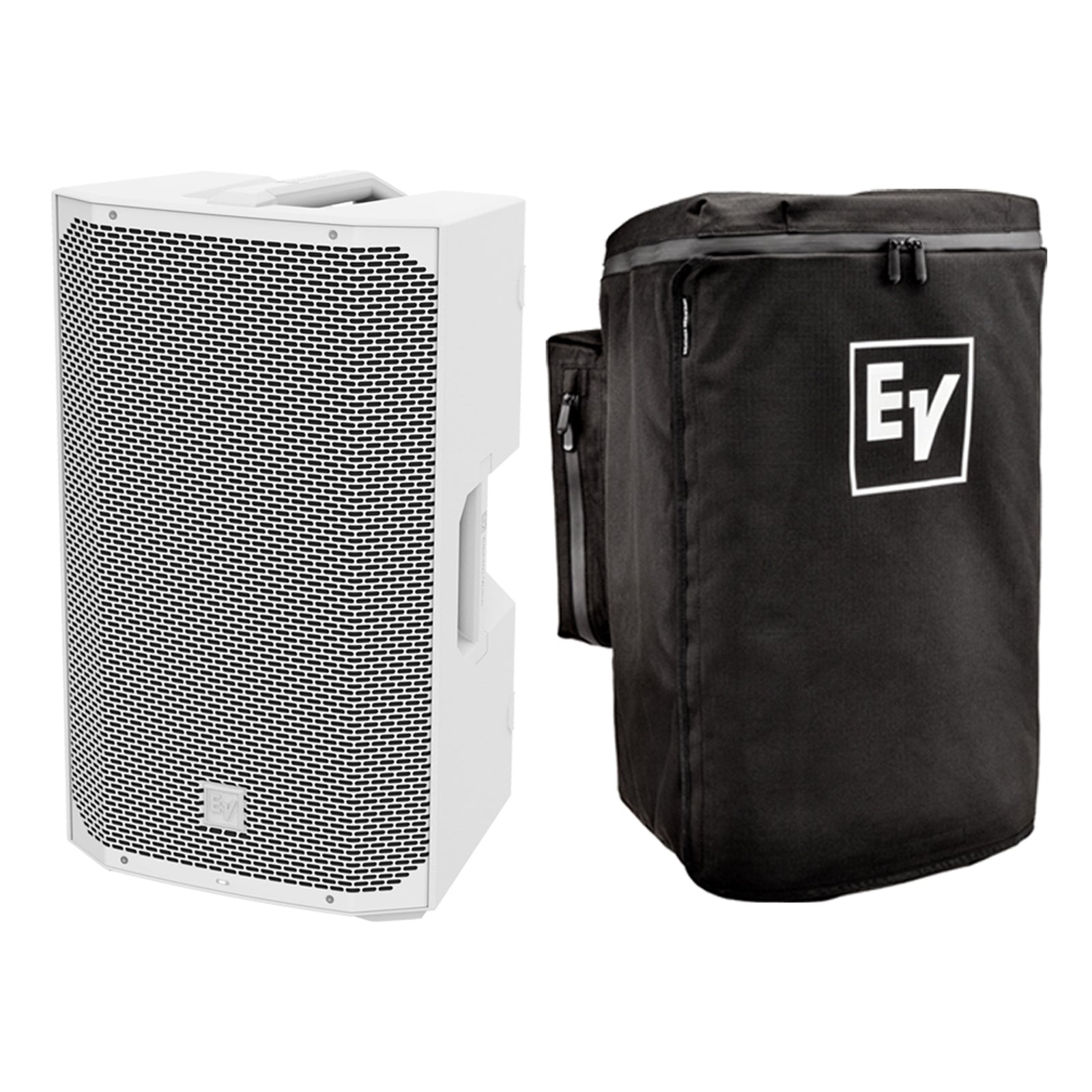 Electro-Voice EVERSE 12 White Battery Speaker with Rain Resistant Cover by Electro-Voice