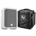 Electro-Voice EVERSE 8 White Battery Powered Speaker with Tote Bag by Electro-Voice