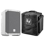 Electro-Voice EVERSE 8 White Battery Powered Speaker with Tote Bag by Electro-Voice
