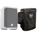 Electro-Voice EVERSE 8 White Battery Powered Speaker with Rain Resistant Cover by Electro-Voice