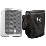 Electro-Voice EVERSE 8 White Battery Powered Speaker with Rain Resistant Cover by Electro-Voice
