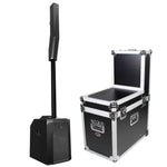Electro-Voice EVOLVE 50 Black Column PA Speaker and Pro-X Flight Case by Electro-Voice