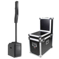 Electro-Voice EVOLVE 50M Black Column Speaker System with Heavy Duty Road Case by Electro-Voice