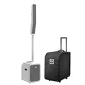 Electro-Voice EVOLVE50 M White Column Speaker System with Trolley Soft Case by Electro-Voice