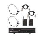 CAD Audio GXLUBBK UHF Wireless Dual Bodypack Microphone System - K Frequency Band by CAD Audio