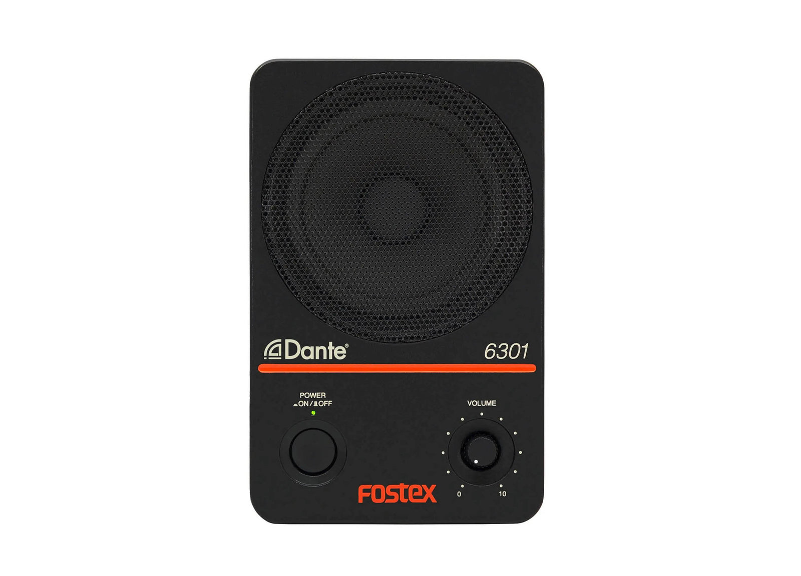 Fostex 6301DT Active 20 Watt Monitor Speaker with Dante (Single) - 4 Inch by Fostex