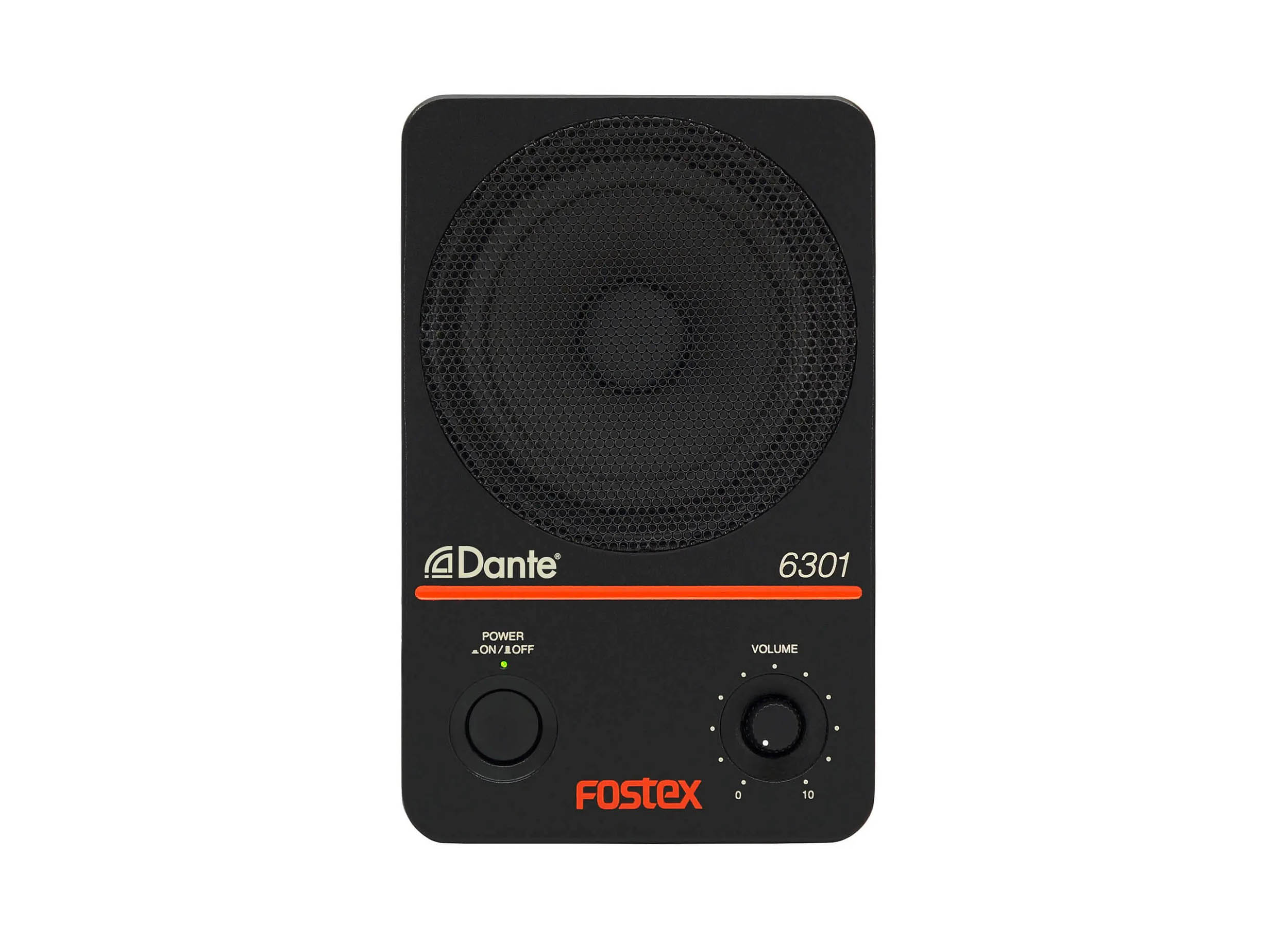 Fostex 6301DT Active 20 Watt Monitor Speaker with Dante (Single) - 4 Inch by Fostex