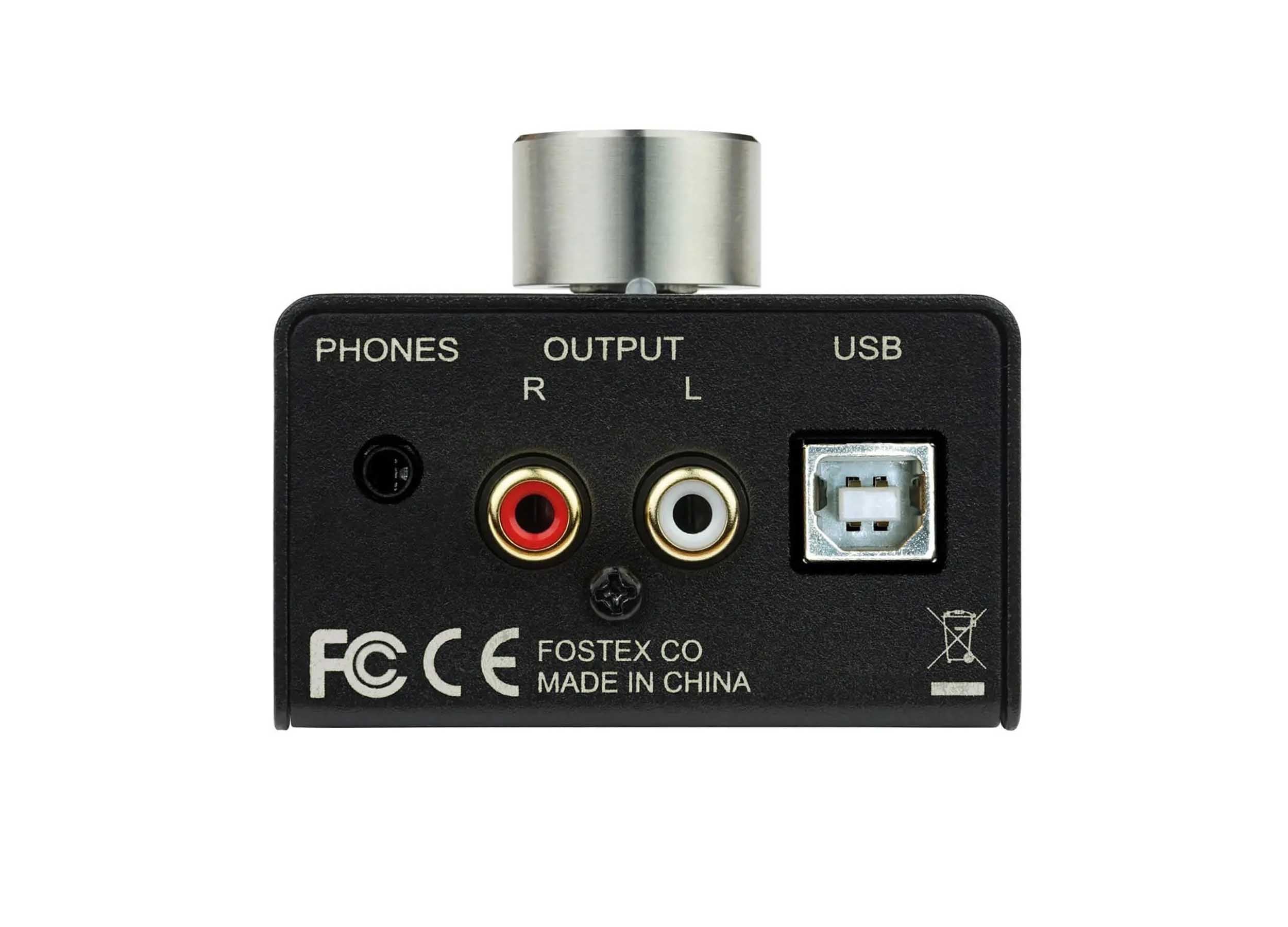 Fostex PC-100USB-HR-2 Volume Controller with Built-In 24-Bit / 96 kHz DAC by Fostex