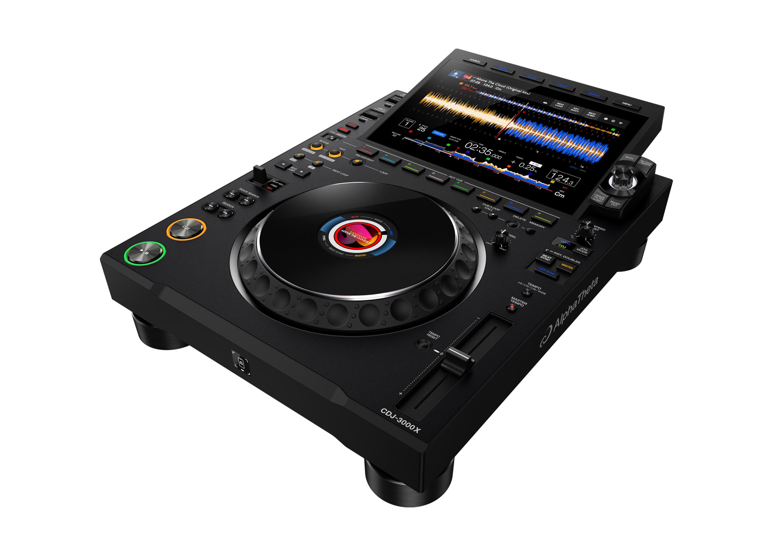 AlphaTheta CDJ-3000X Next-Generation Flagship DJ Media Player by AlphaTheta