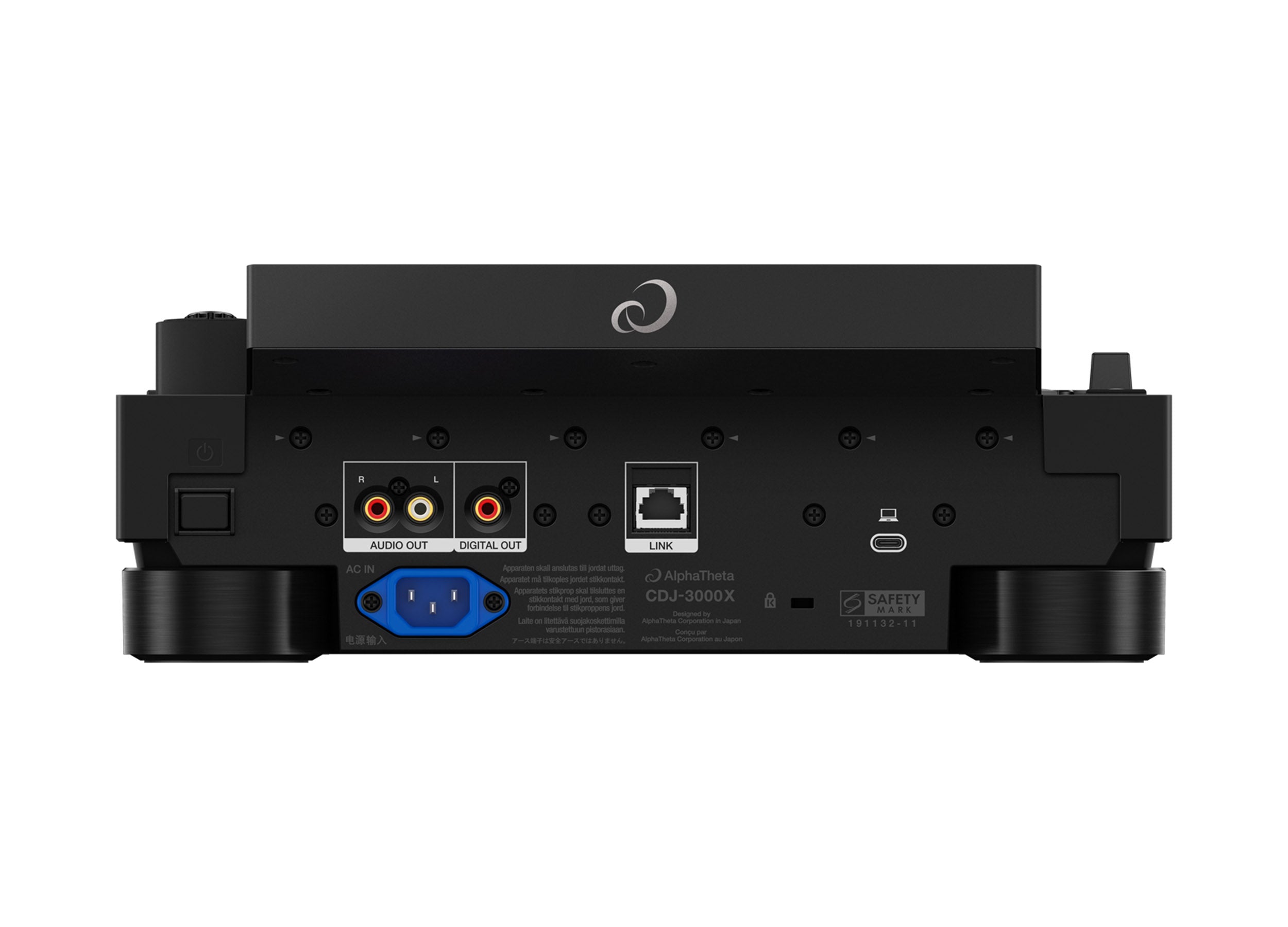 AlphaTheta CDJ-3000X Next-Generation Flagship DJ Media Player by AlphaTheta