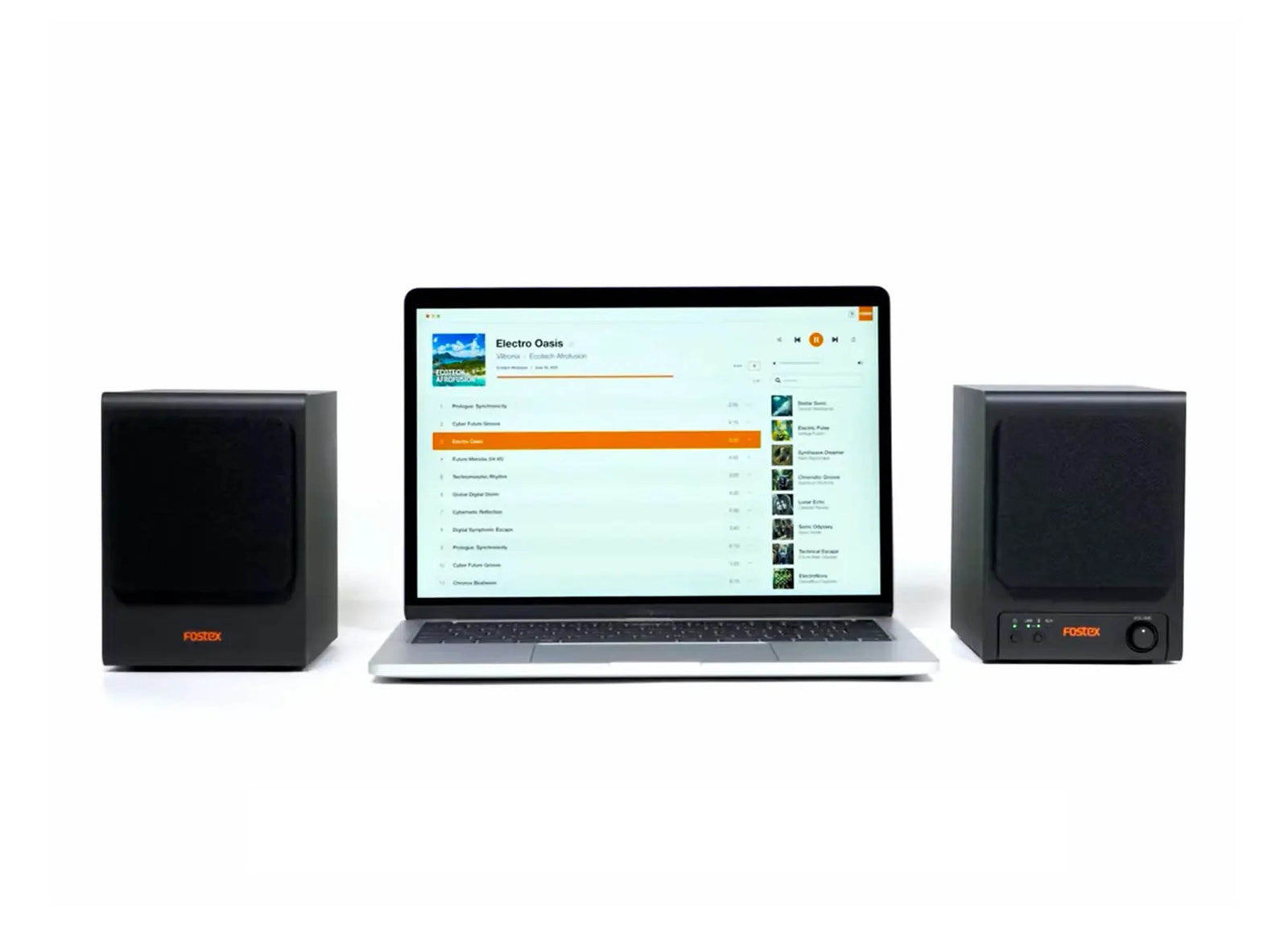 Fostex PM0.1BD Active 3" Monitor Speakers with Bluetooth - Pair by Fostex