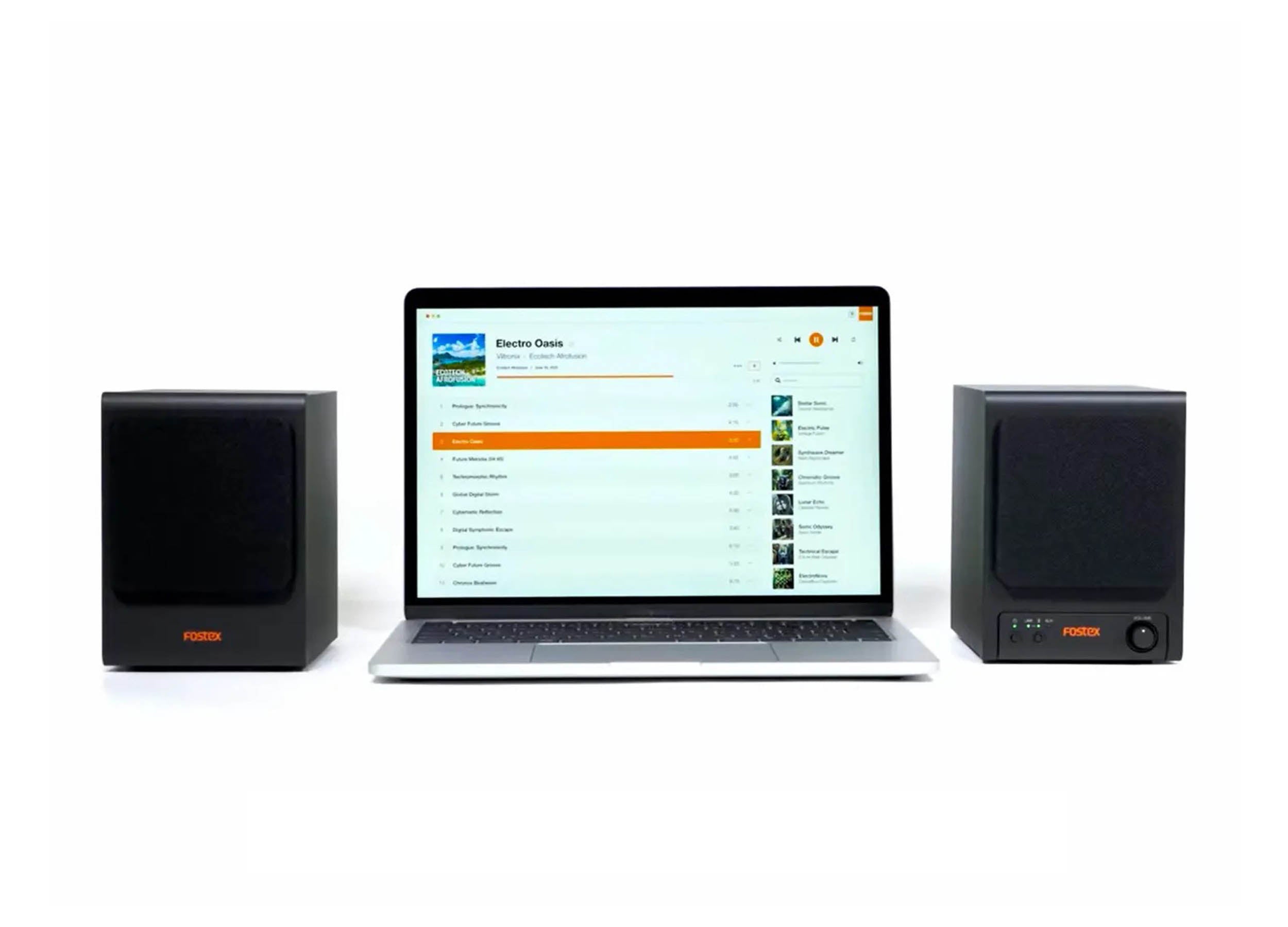 Fostex PM0.1BD Active 3" Monitor Speakers with Bluetooth - Pair