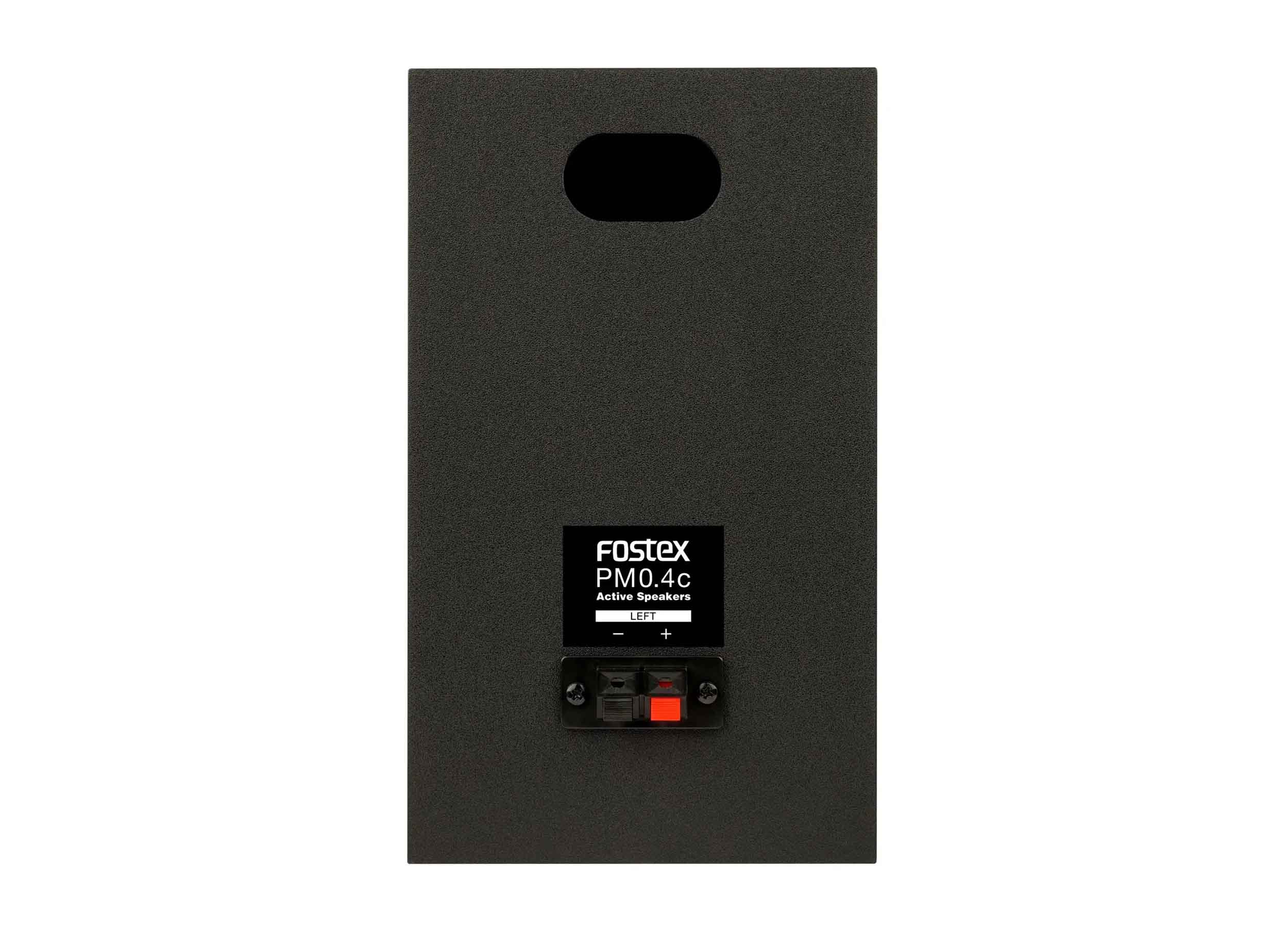 Fostex PM04C-B 4" 2-Way Powered Studio Monitor Black - Pair