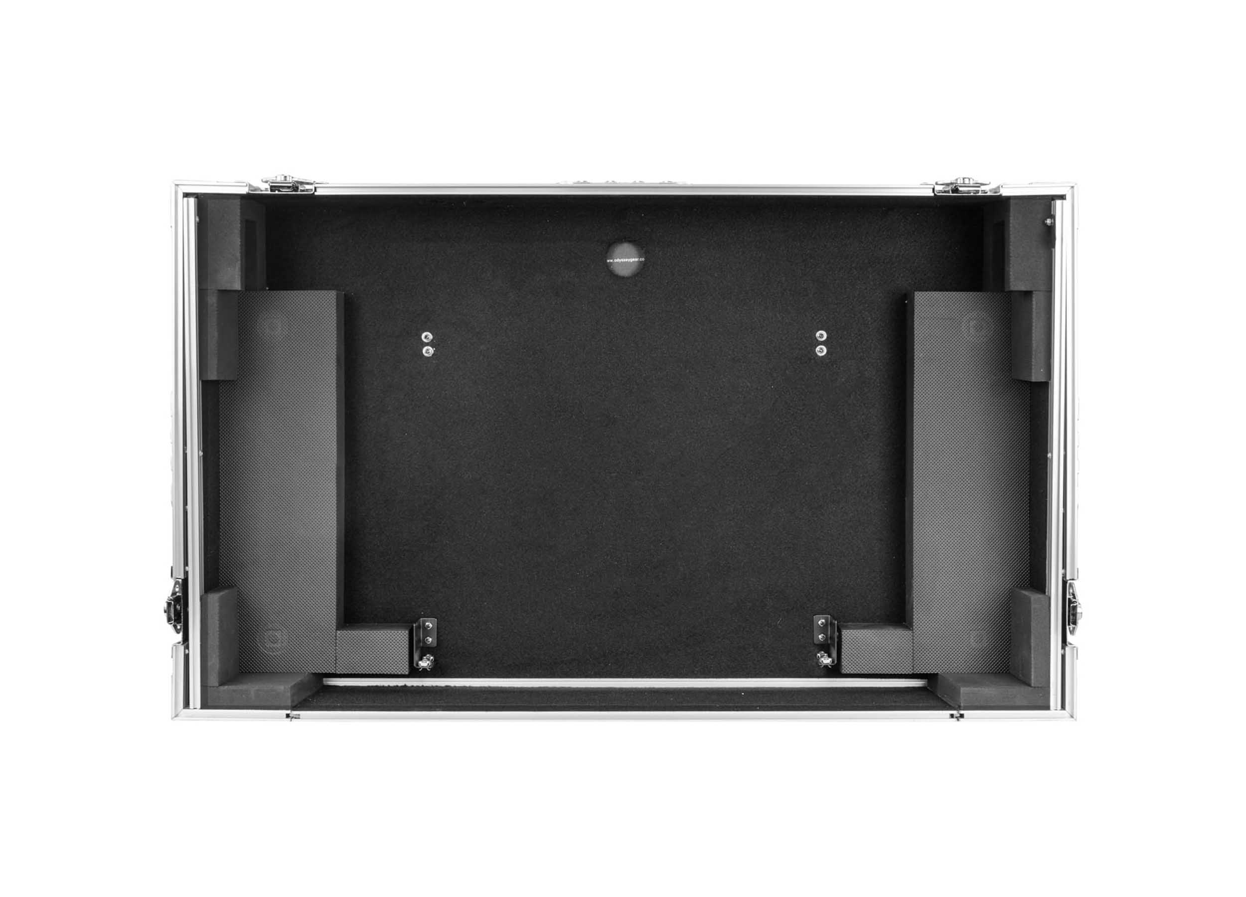 Odyssey FZGSATXDJAZW Dual 1U Rack Space Flight Case for AlphaTheta XDJ-AZ by Odyssey