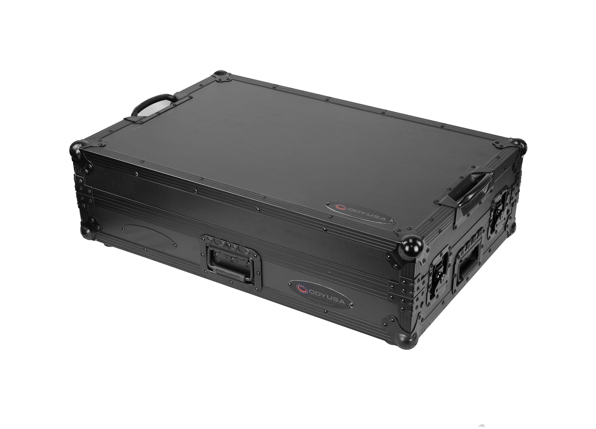 Odyssey FZGSDDJFLX10W1BL Black Label 1U Flight Case for DDJ-FLX10 by Odyssey