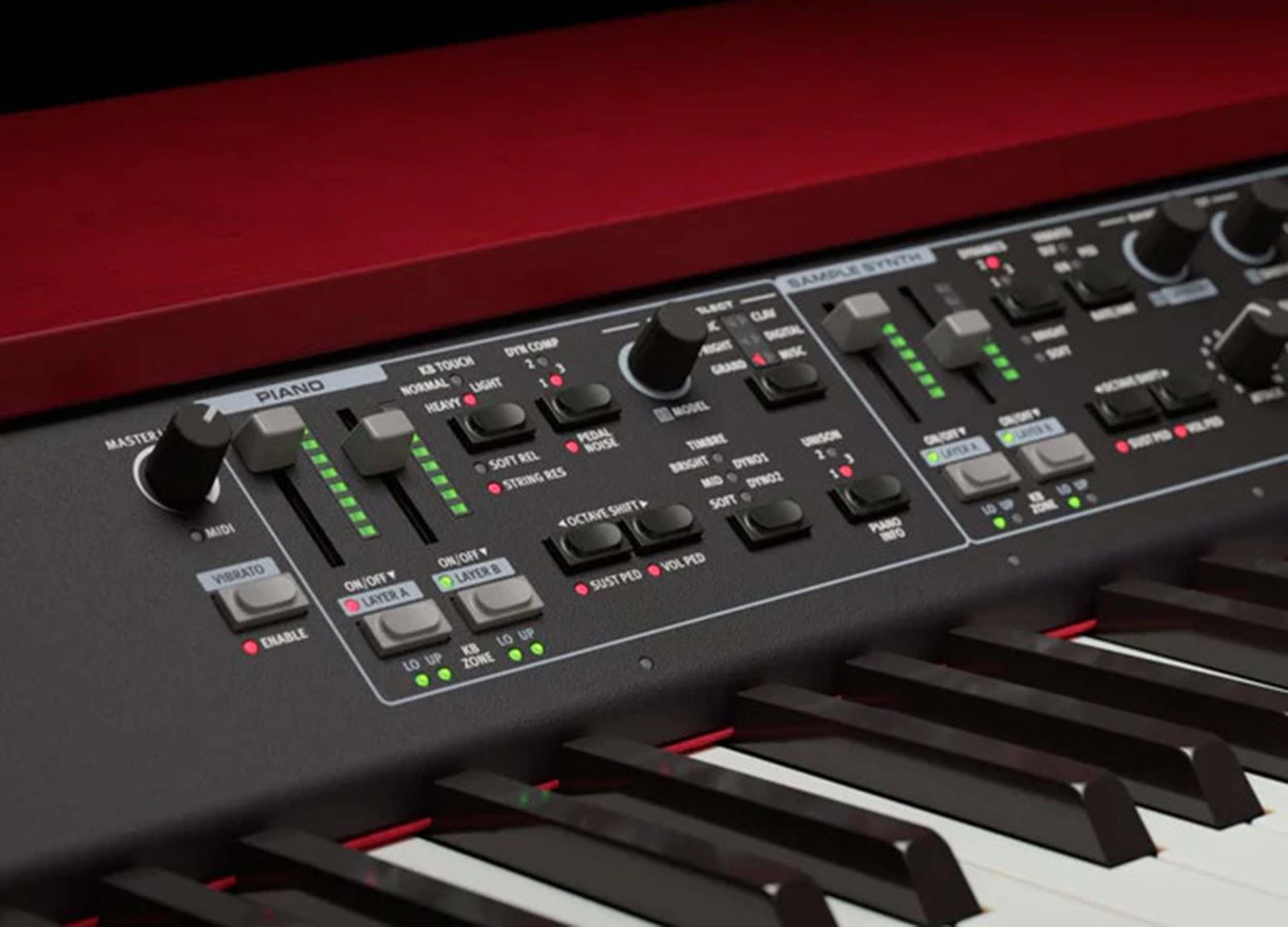 Nord NGRAND2 Grand 2 88-Key Digital Piano with Kawai Hammer Action & Pedal by Nord