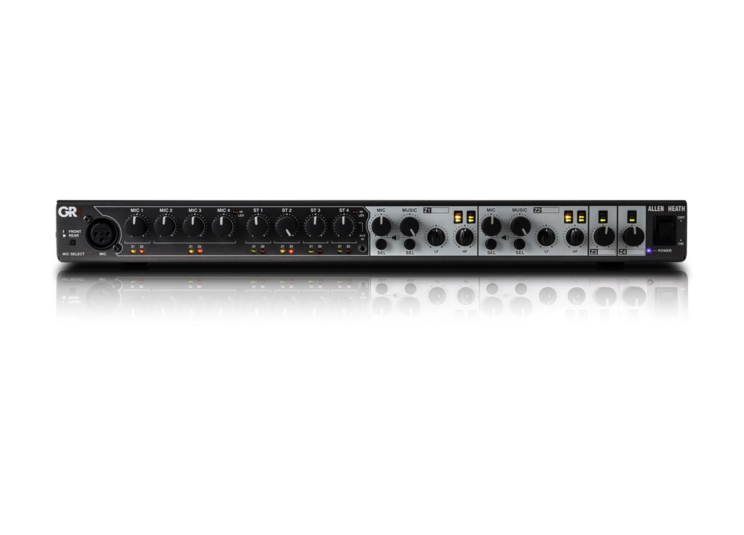 Allen & Heath GR4 Rack Mount Zone Mixer by ALLEN & HEATH