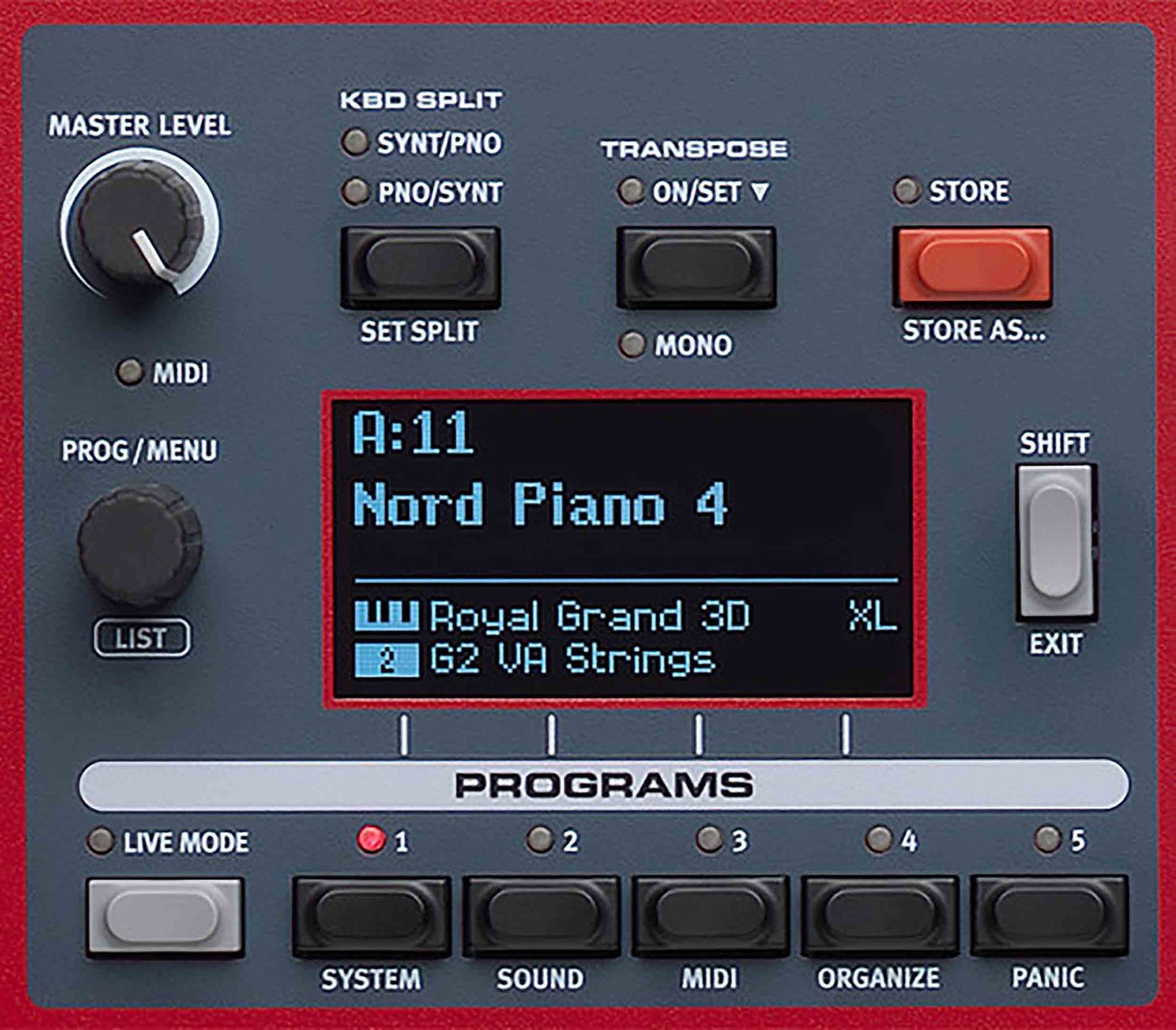 Nord Piano 4 88-Key Digital Piano with Virtual Hammer Action by Nord