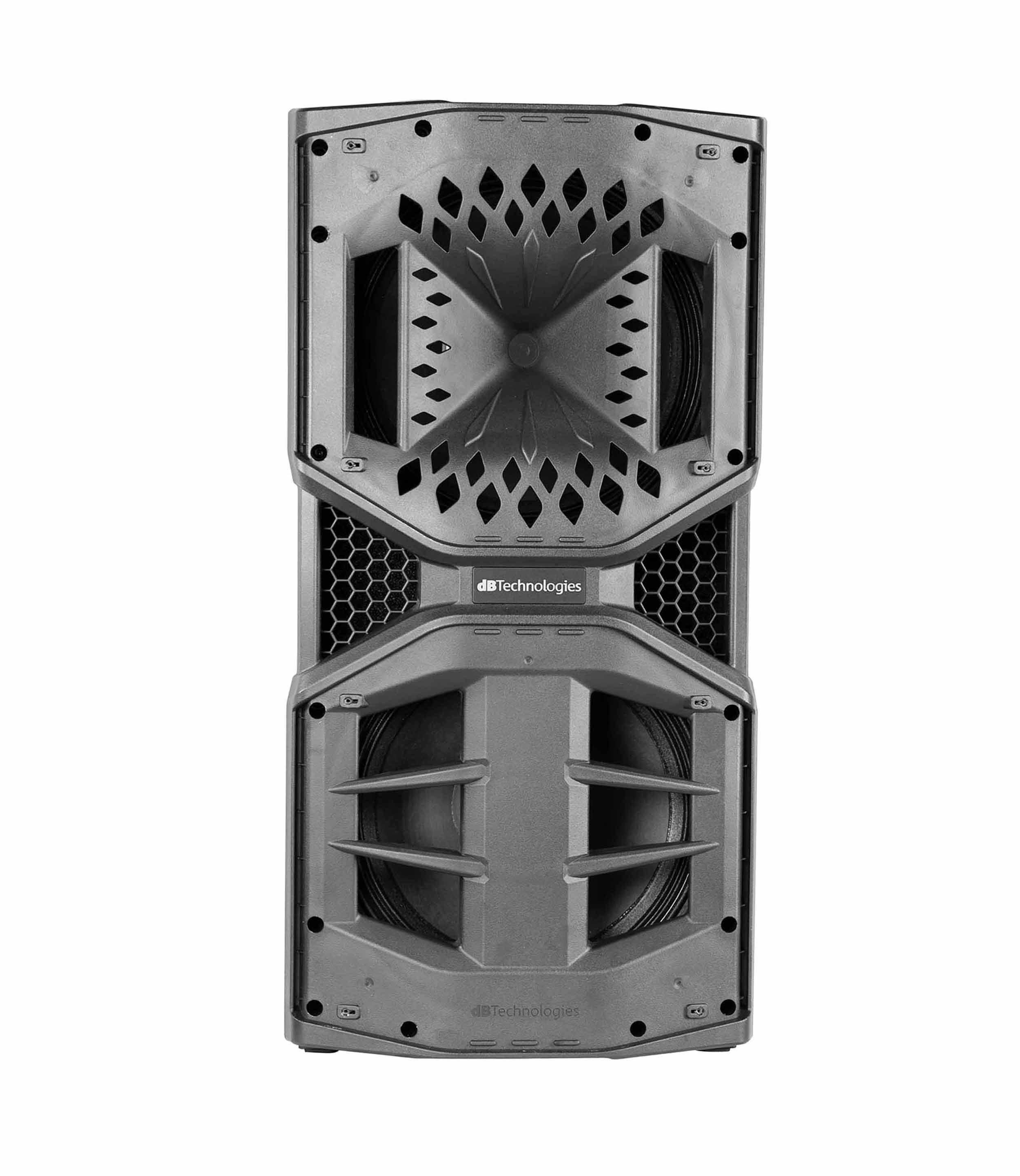 dB Technologies OPERA REEVO 212T Speaker Package with Microphone Cable and Stand Pair with Carrying Bag by db Technologies