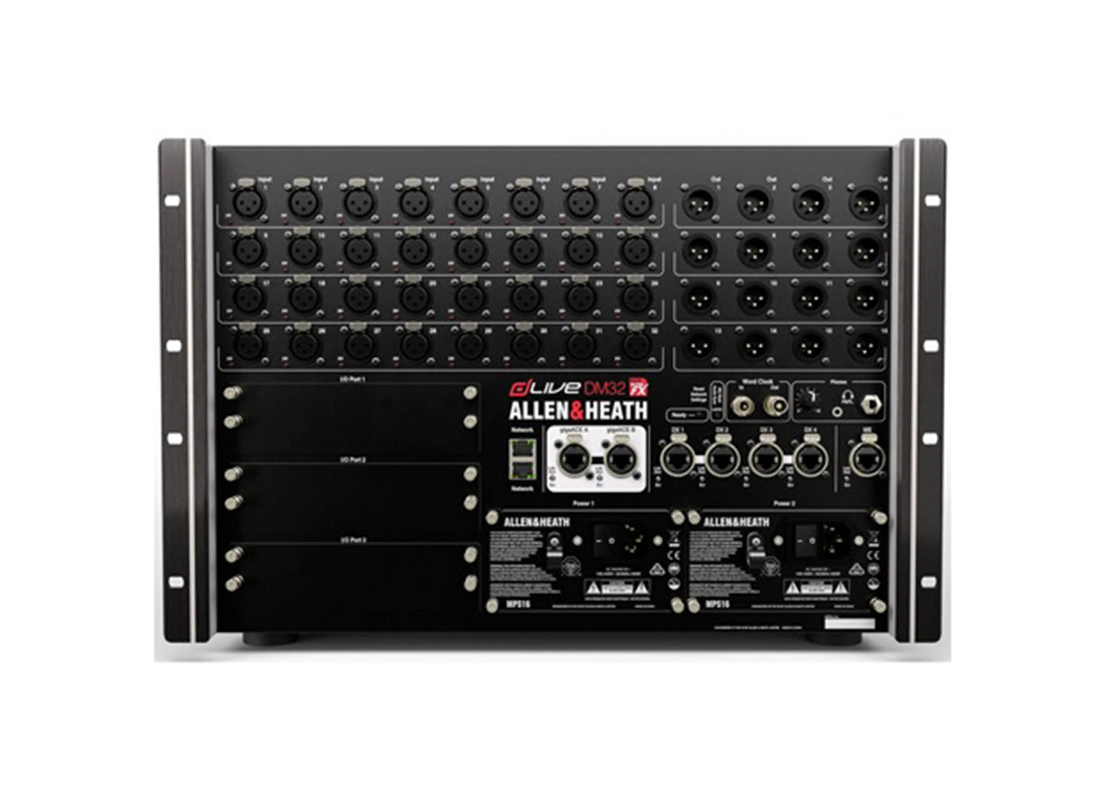 Allen & Heath DLIVE-DM32-RUFX MixRack Stage Box by ALLEN & HEATH