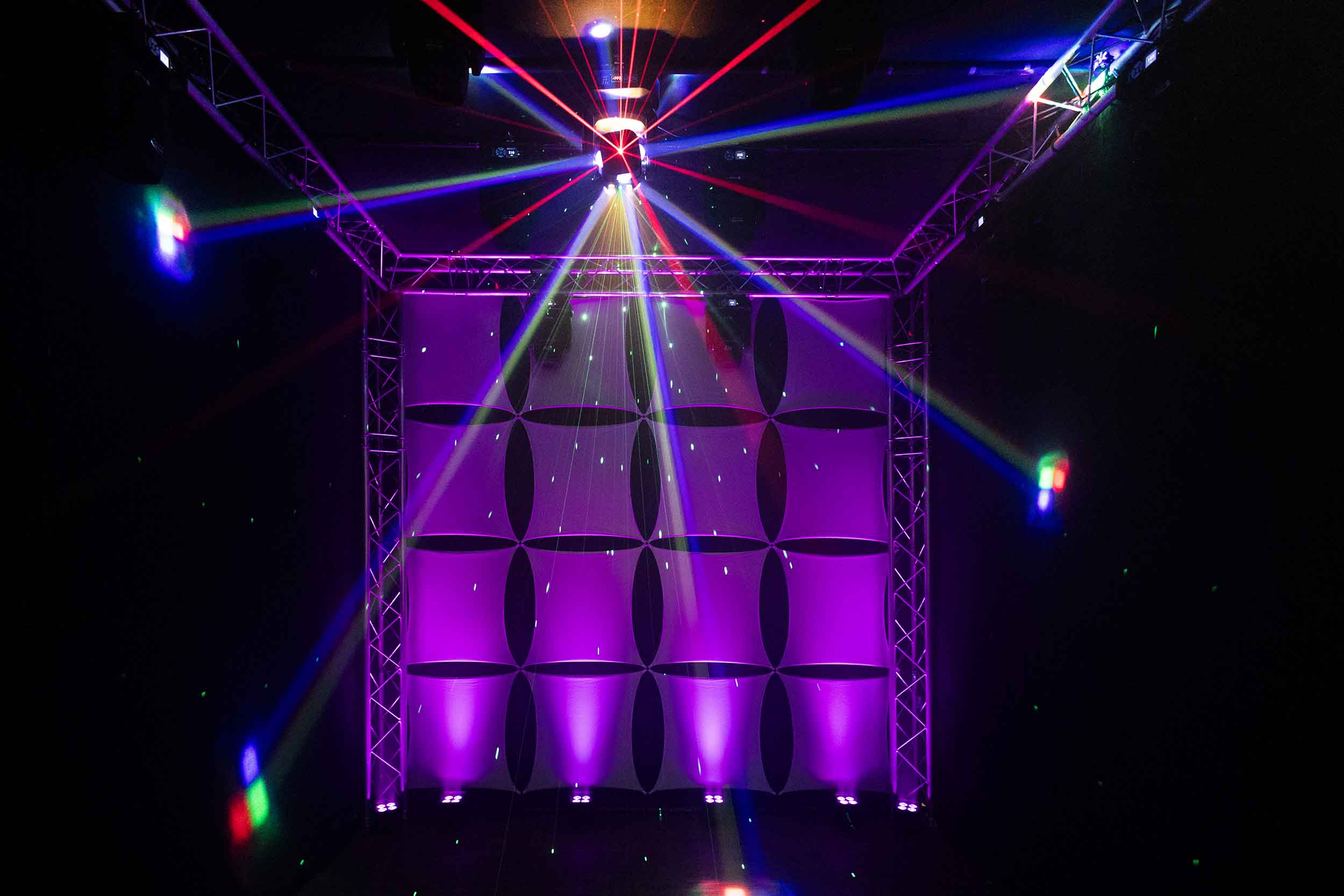 Colorkey CKU-1072, FX Multi-Effect Moving Head with Multicolor LED Beams and Lasers Effect by ColorKey