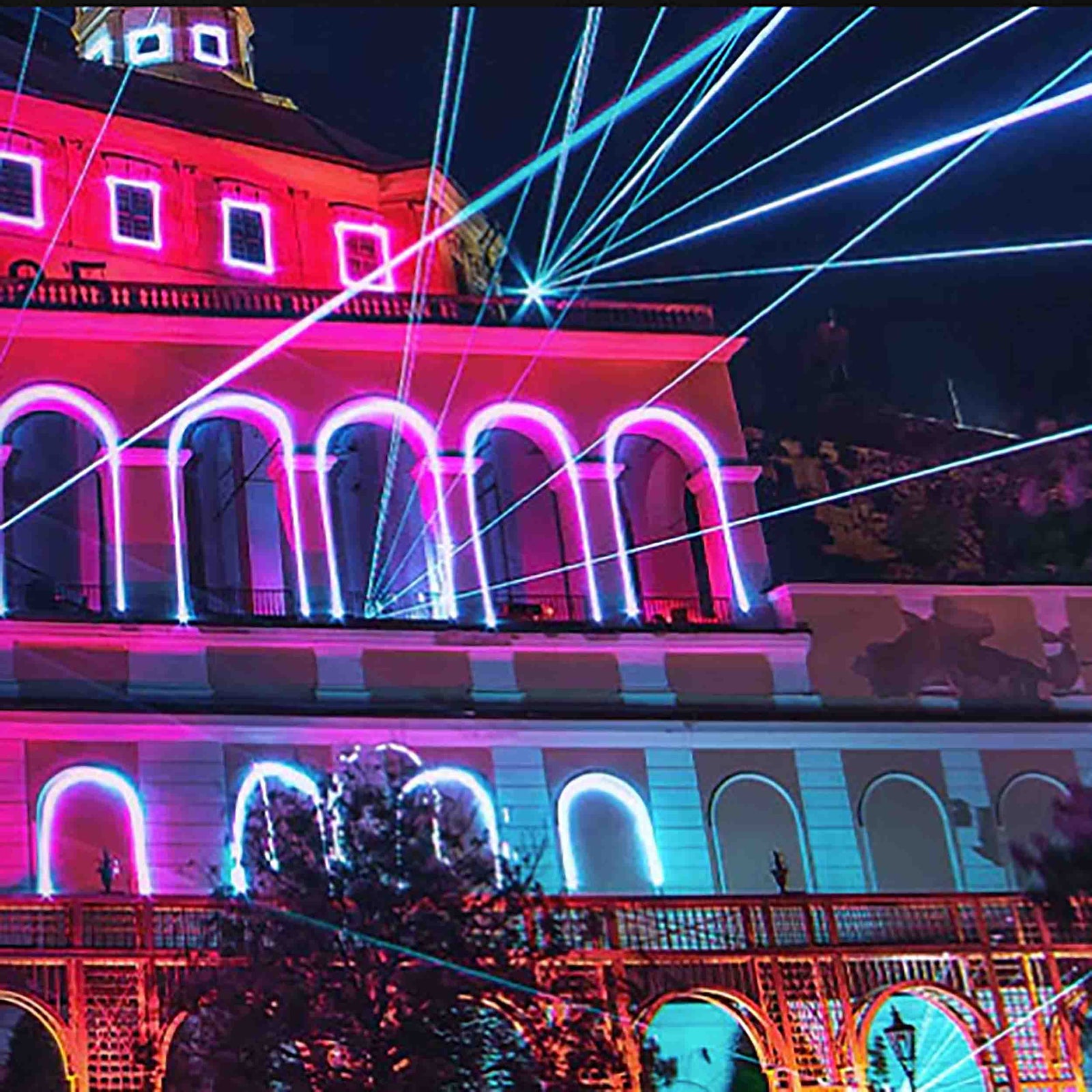 B-Stock: ProX X-RAW5, Unity High Power RGB Laser Light Show Projector System