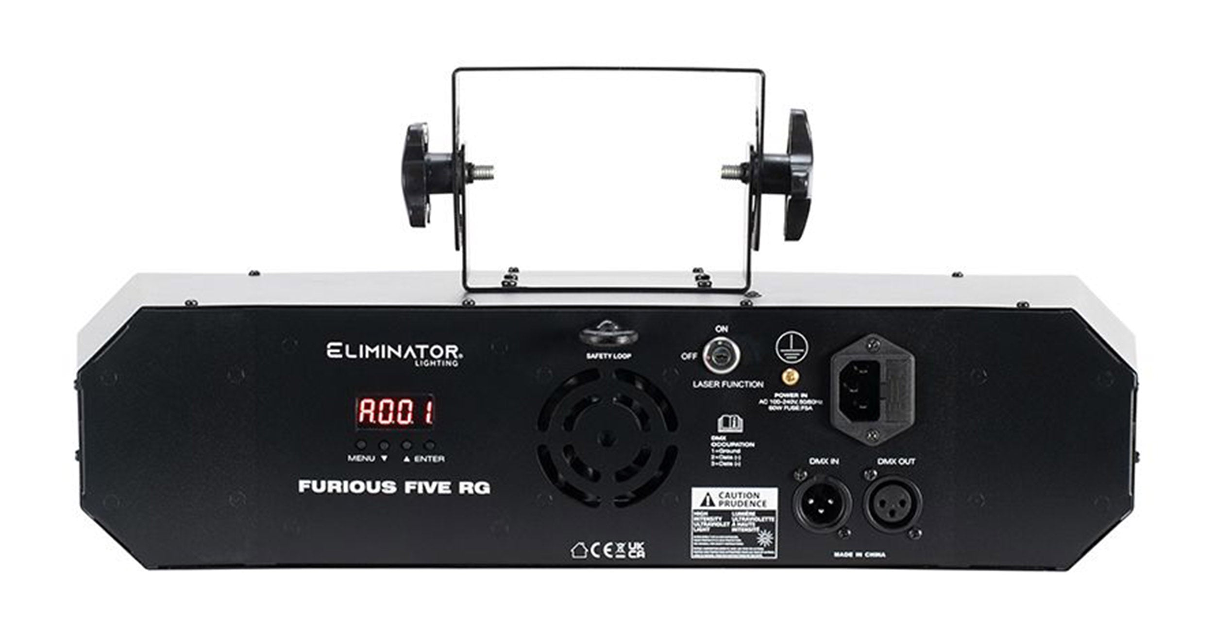 B-Stock Scratch & Dent: Eliminator Lighting Furious Five RG, 5-in-1 Lighting Effect Fixture by Eliminator Lighting