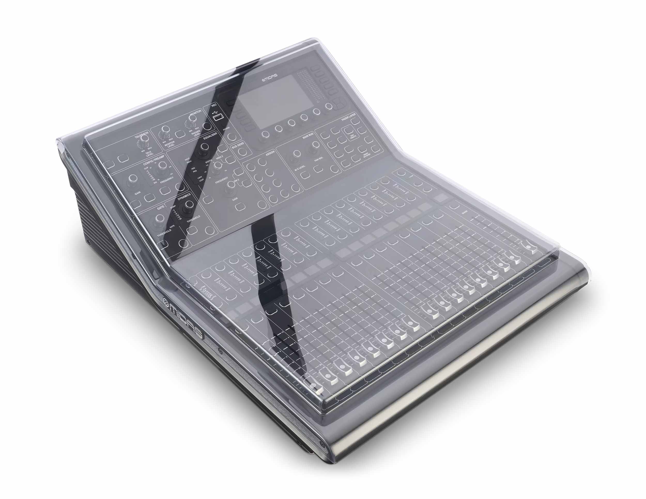 C-Stock Scratch & Dent: Decksaver DS-PC-M32R, Protection Cover for M32R and M32R Live Digital Mixers by Decksaver