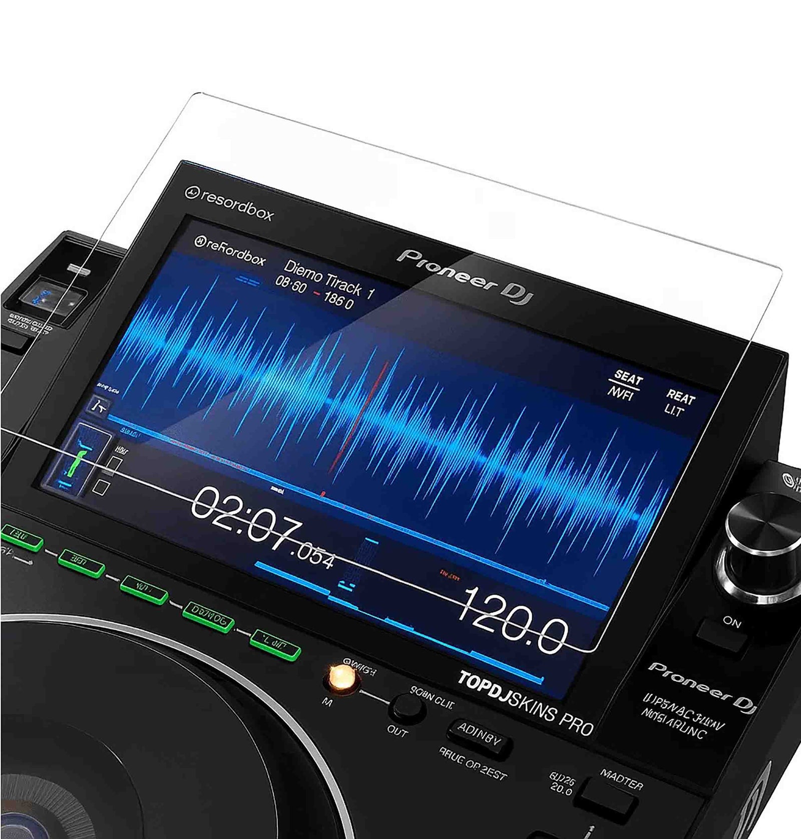 DJ SKIN Protective Screen Cover for Pioneer CDJ 3000 Screen Saver - 1X by DJ Skin