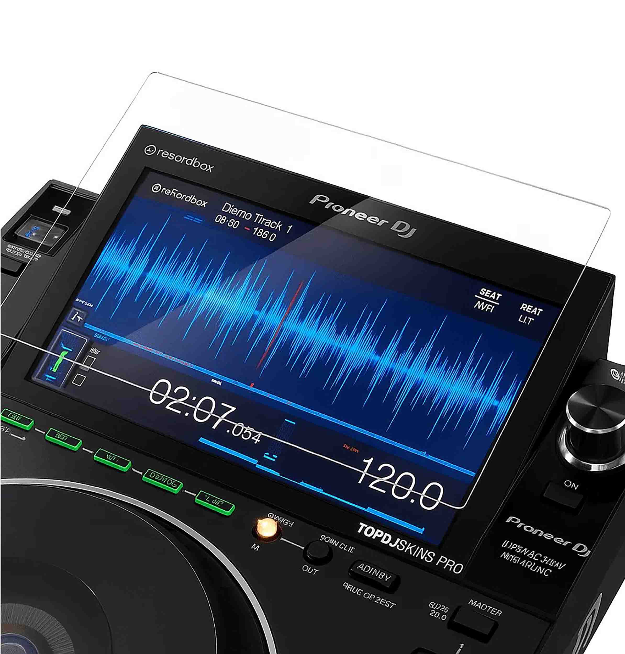 DJ SKIN Protective Screen Cover for Pioneer CDJ 3000 Screen Saver - 1X by DJ Skin