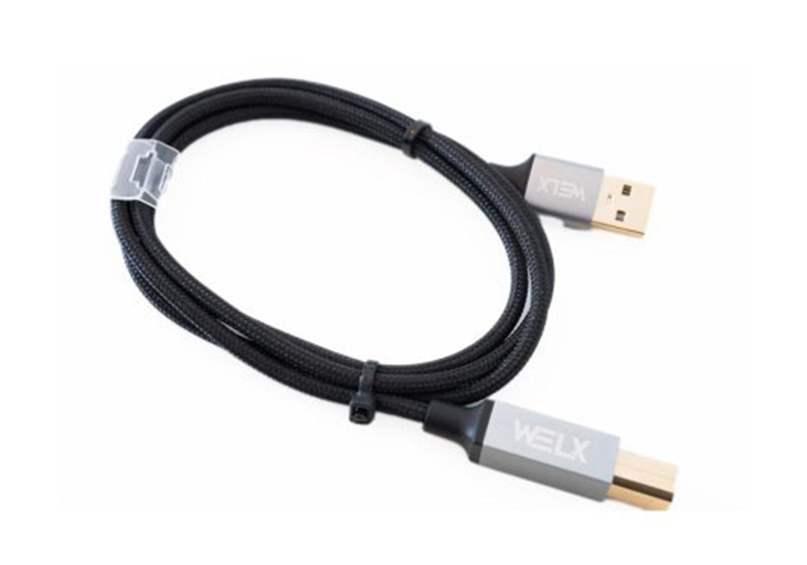 WELX USB R5 1.5 Meter USB-A to USB-B Professional Premium Cable - Black by WELX