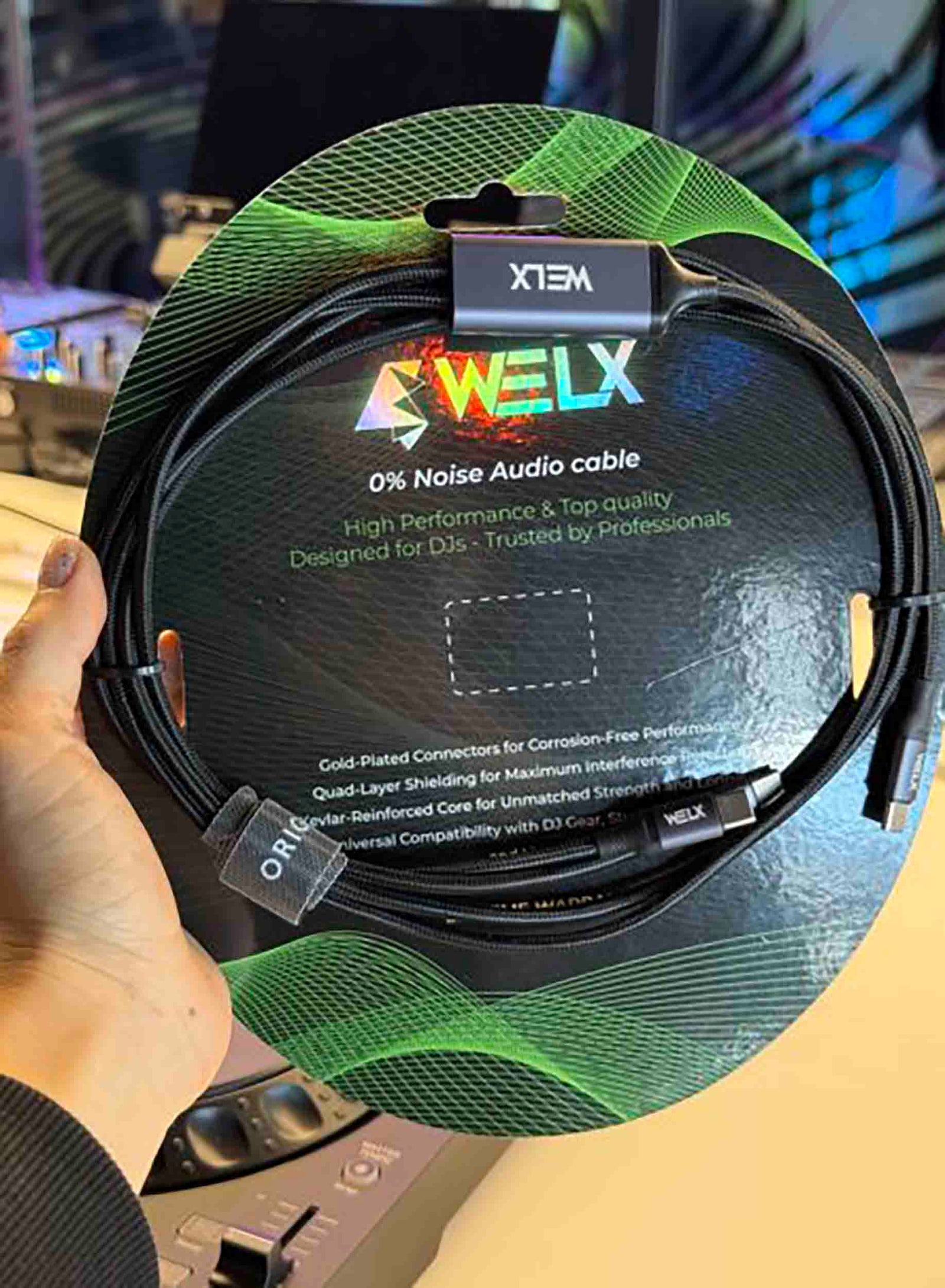 WELX USB R3 1.5 Meter Dual USB-C UltraFast Charging Cable 100W - Black by WELX