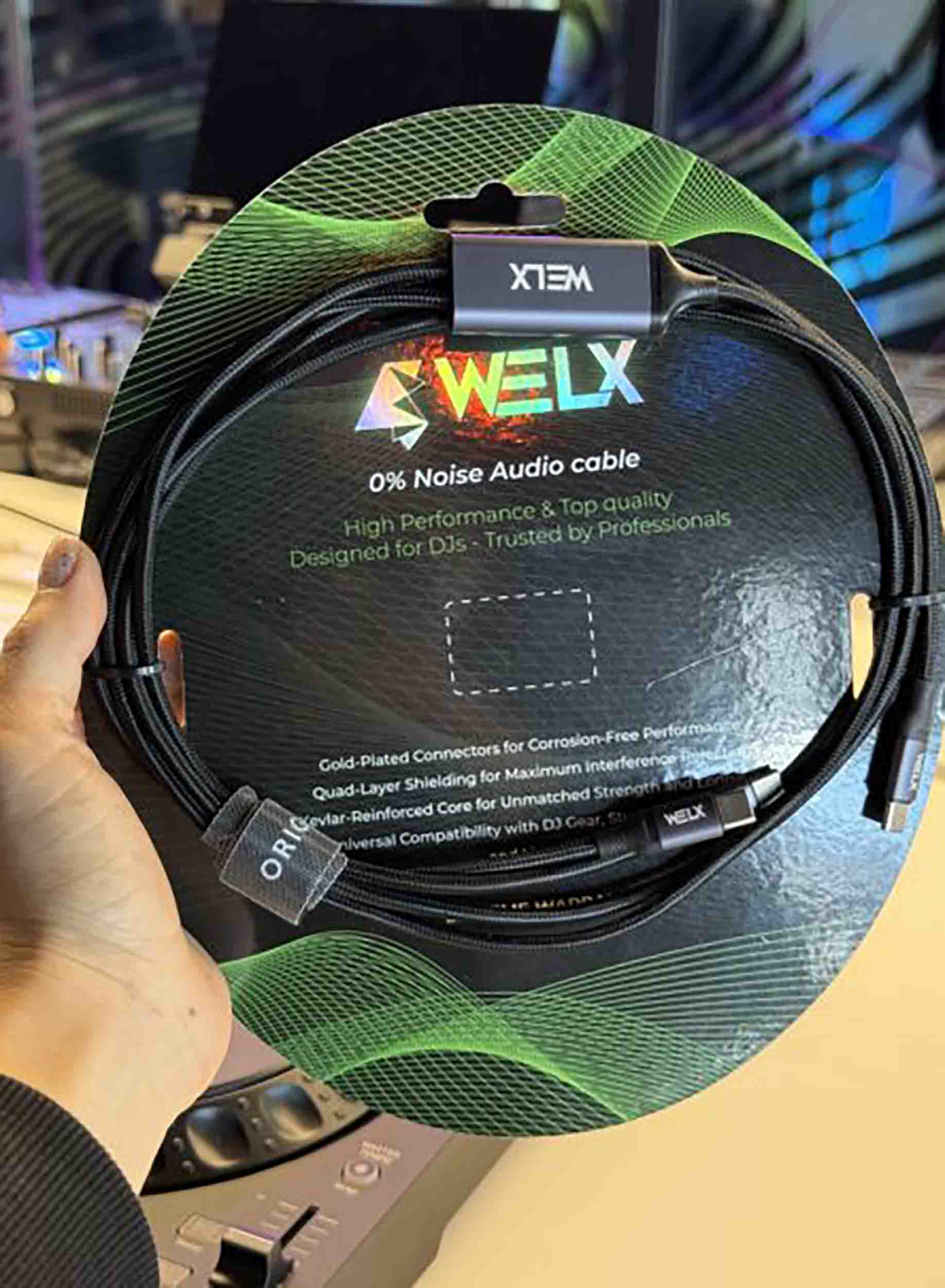 WELX USB R3 1.5 Meter Dual USB-C UltraFast Charging Cable 100W - Black by WELX