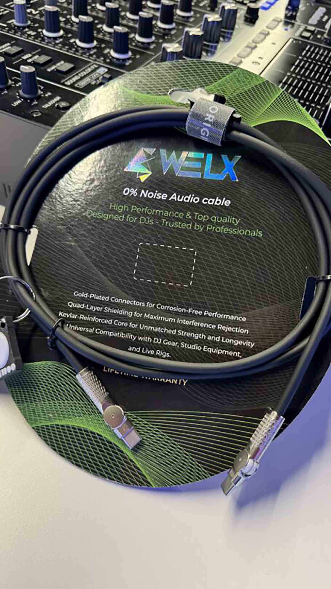 WELX USB R2 1.5 Meter USB-C to USB-C Premium Cable - Black by WELX