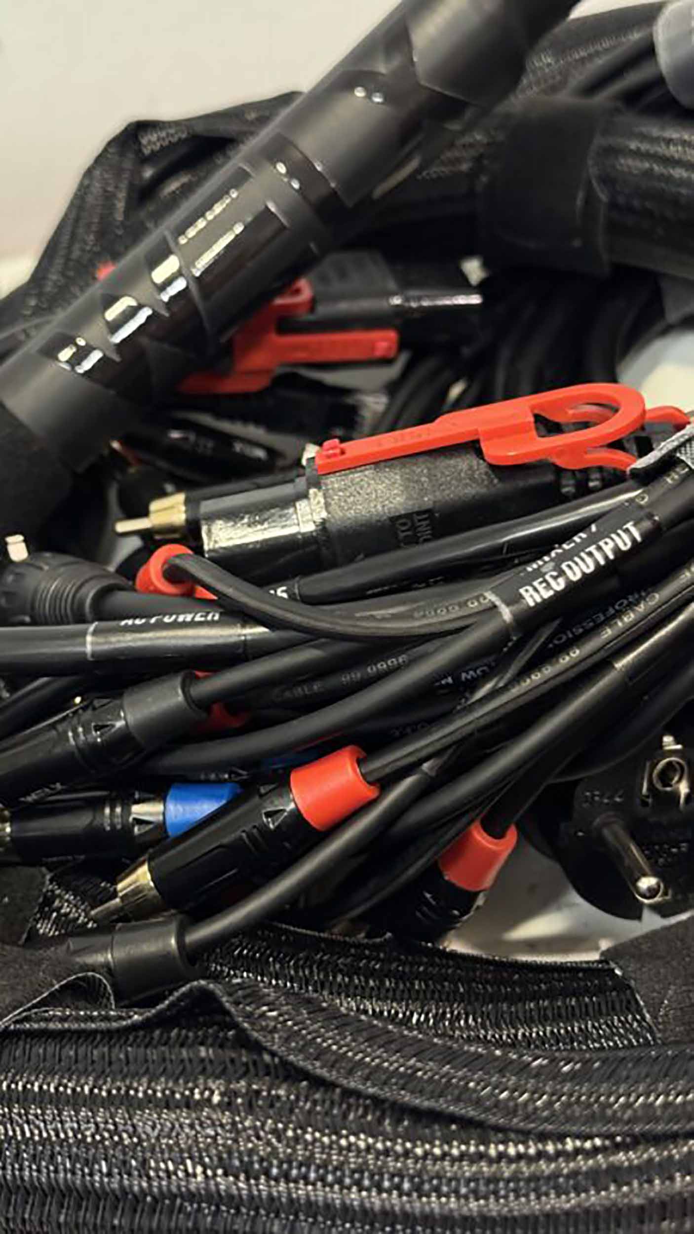 WELX WLX2 DJ Booths Snake Professional Audio Cables for 2 CDJs + Mixer - Black by WELX